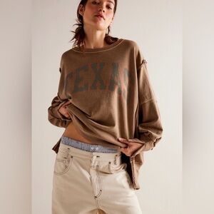 Free People We the Free Camden Sweatshirt | Texas